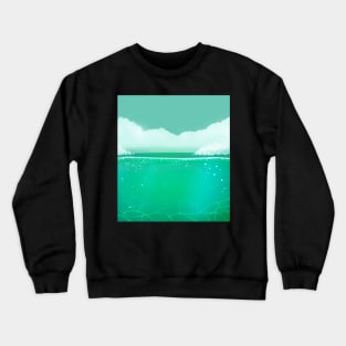 Bubble bath soapy Crewneck Sweatshirt